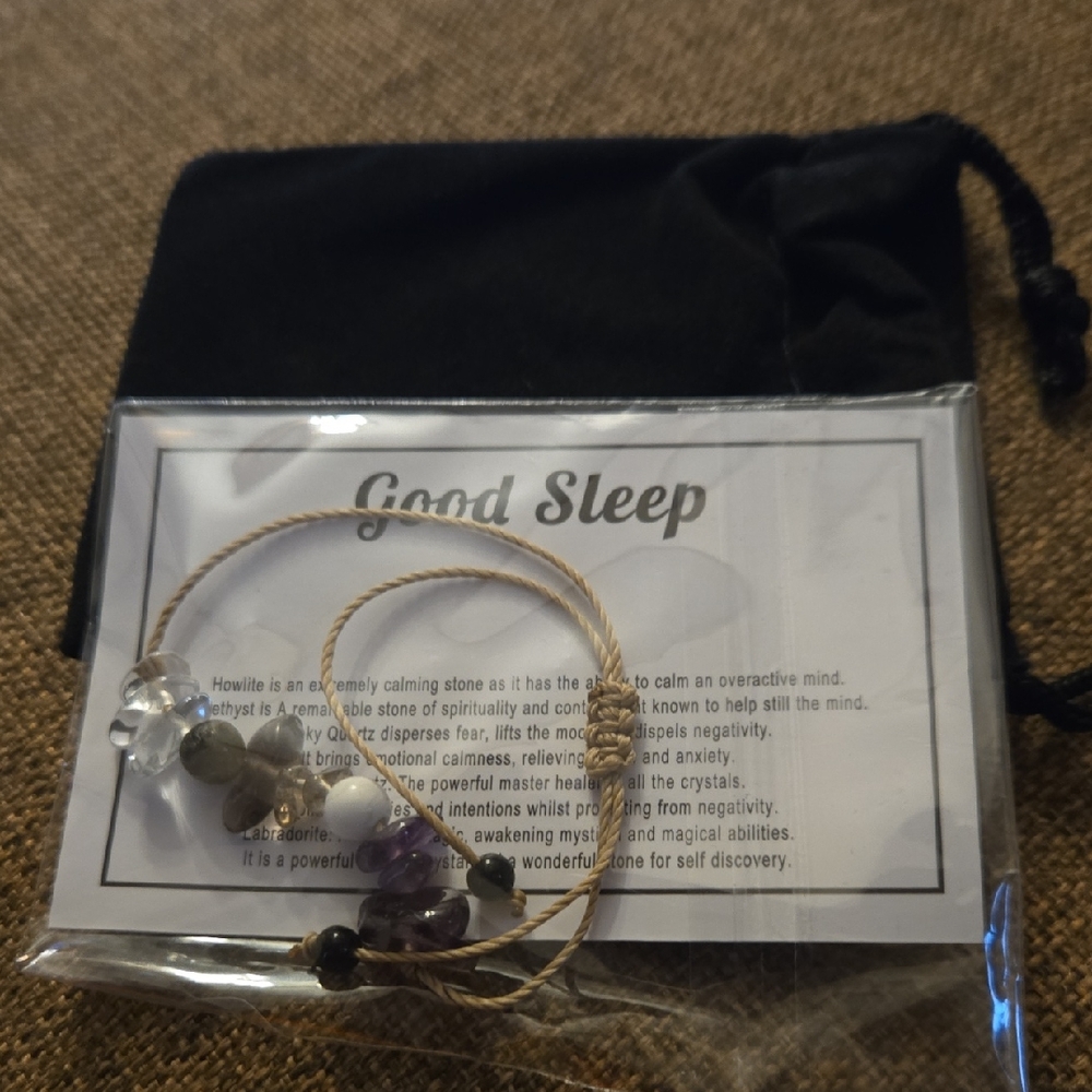 Good Sleep Crystal Bracelet
